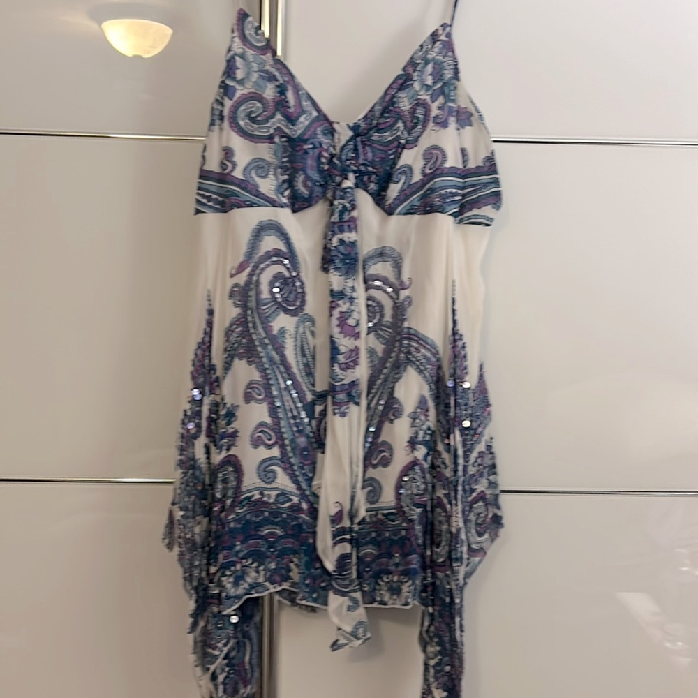 Women’s Strapless Sequin Top